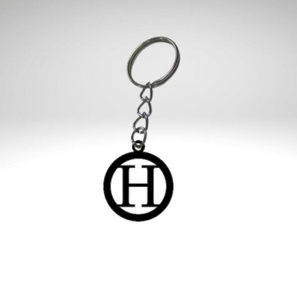 Risingmaber Dekoratif H Harfli Anahtarlık MH